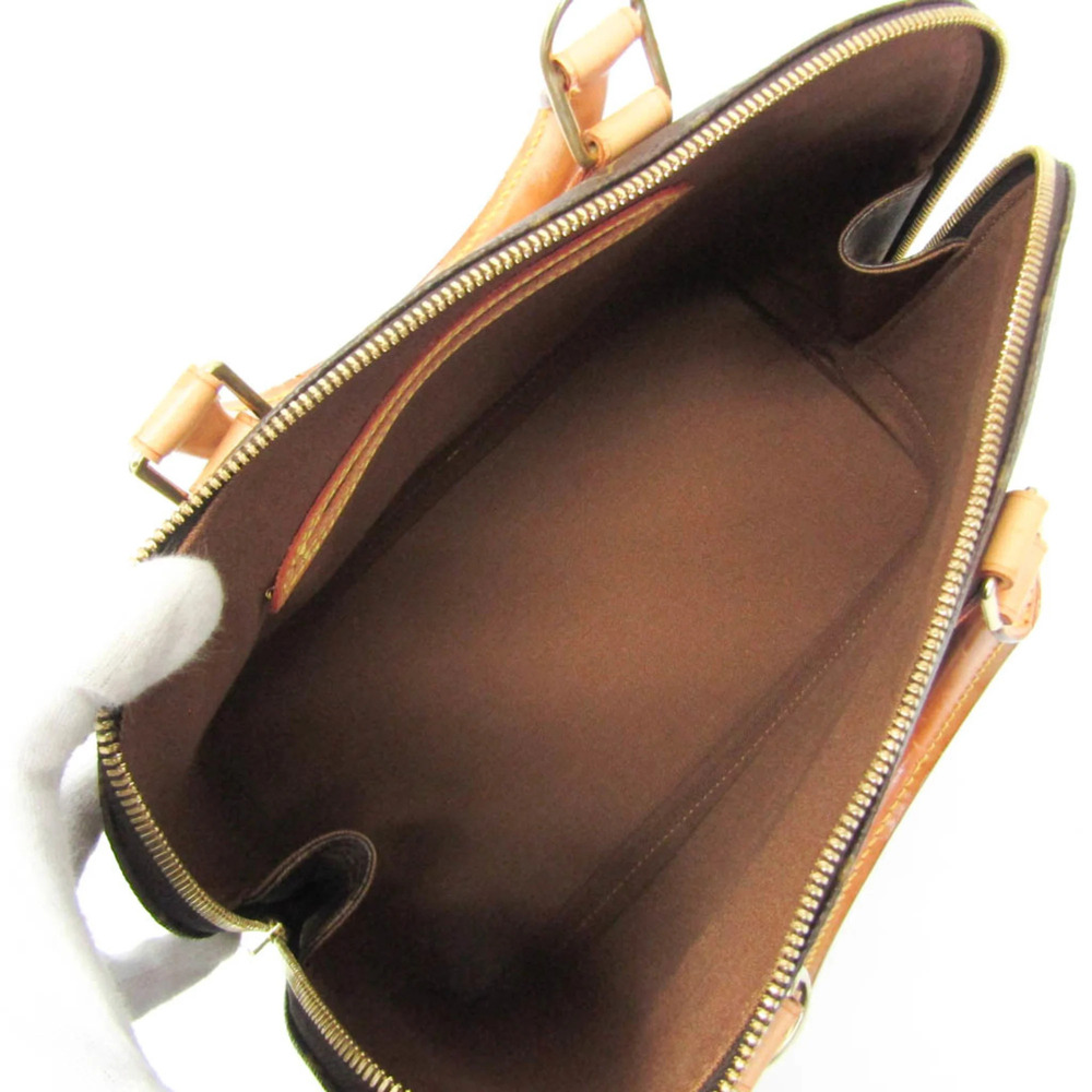 LOUIS VUITTON Brown Monogram Alma Bag - Picture 3 of 15